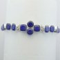 Blue Sapphire Lovely Handmade Silver Jewelry Bracelet Sz-7" BA-32L1