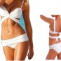 VS Draped Top Women Push Up Padded Swimwear Swimsuit Triangle Bind Maillot Bikini Bathing Suit