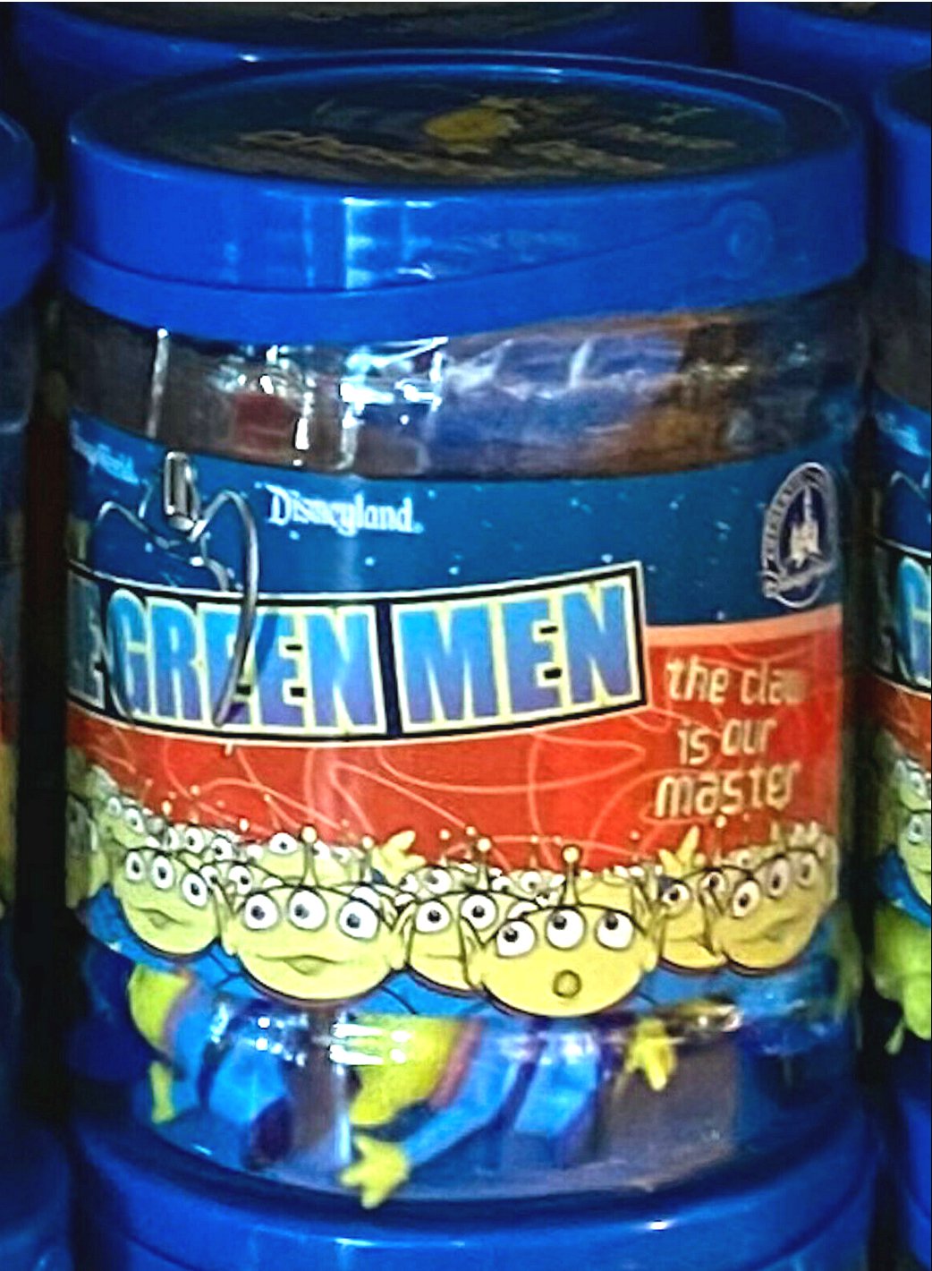 Disney Toy Story Bucket of 25 Little Green Men Aliens NEW