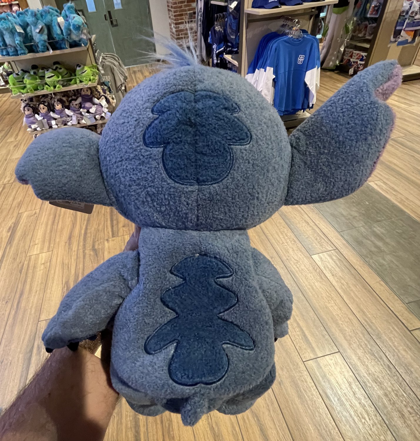 Disney Authentic Stitch Plush Hand Puppet NEW