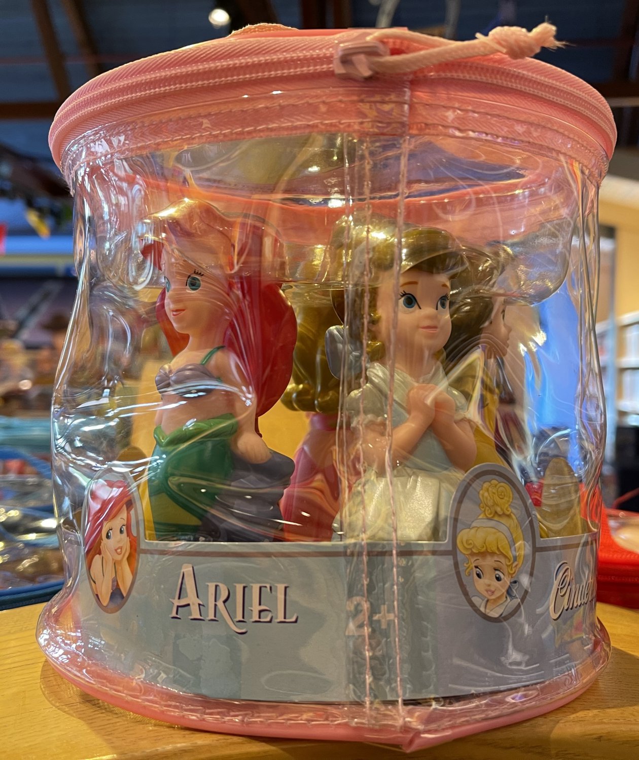 disney princess squeeze toy set