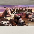 Disney World Animal Kingdom Kilimanjaro Safari License Plate Tag NEW RETIRED