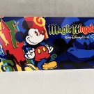 Walt Disney World Magic Kingdom Mickey Mouse License Plate Tag NEW RETIRED