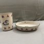 Disney Parks Winnie the Pooh Ceramic Soap Dish and Bathroom Cup Set New RETIRED