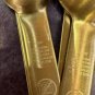 Disney Parks Mickey Mouse Gold Color Metal Measuring Spoons NEW