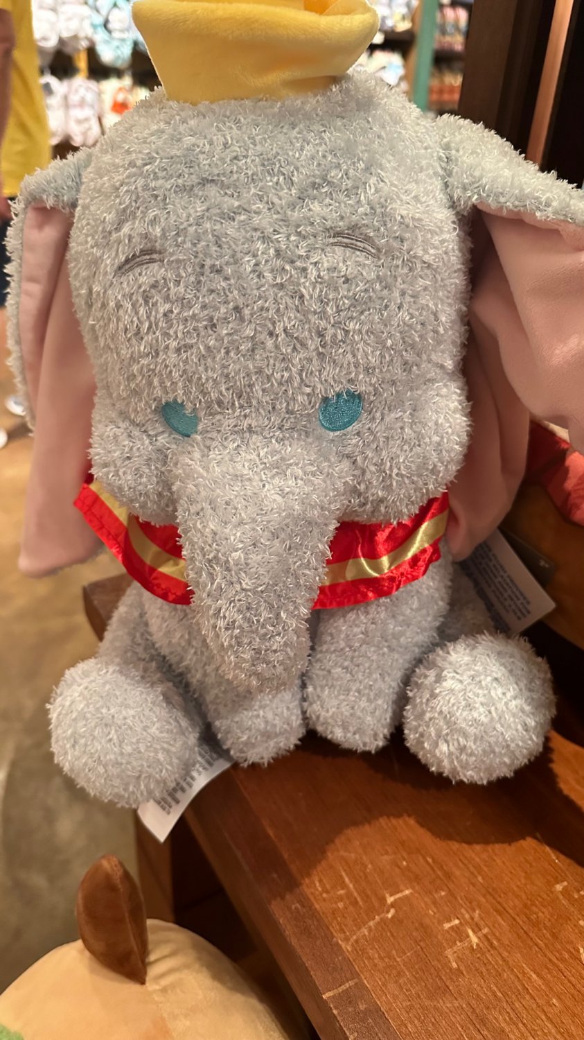 Disney Parks Dumbo Weighted Emotional Support Plush Doll NEW