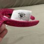 Disney Parks Hot Pink Bow and Sparkle Ears Minnie Mouse Headband NEW