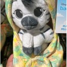 Disney Parks Animal Kingdom Baby Zebra in a Hoodie Pouch Blanket Plush Doll NEW Item Information