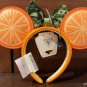Walt Disney World Orange Slice Citrus Minnie Mouse Ears Headband NEW