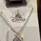 Disney Parks Mickey Mouse Cubic Zirconia Small Letter m Silver Color Necklace Disney Parks Mickey Mouse Cubic Zirconia Small Letter m Silver Color Necklace