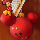 Disney Parks Minnie Mouse Ears Light Up Ornament NEW Disney Parks Minnie Mouse Ears Light Up Ornament NEW