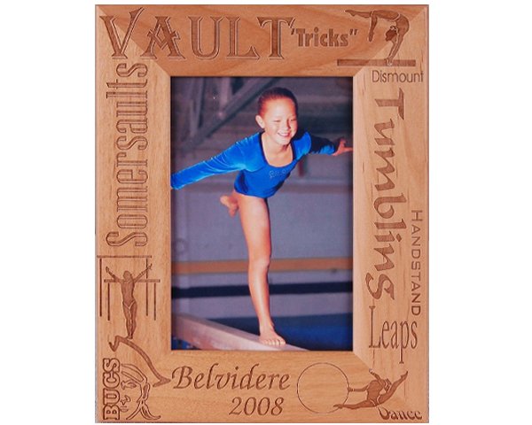 Gymnastics Customizable Picture Frame
