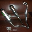 Honda GROM MSX 125 Carbon fiber tip TWPO dual exhaust