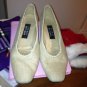 $295 STUART WEITZMAN BEIGE TAN FABRIC LEATHER PUMPS HEELS SHOES 8 M SEXY COMFY