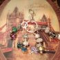 Euro beads multi keychain
