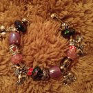 My purple valentine euro bracelet