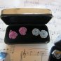 Flower polymer clay earrings - BMGM!