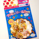 San-x 2004 Rilakkuma Relax Bear Sticker Sack Kawaii
