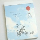 Mindwave Blue Sky Bear Mini Memo Pad Kawaii