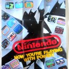 Nintendo Now You're Playing With Power Poster