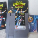 Nintendo Bill & Ted's Excellent Video Game Adventure Game & Box