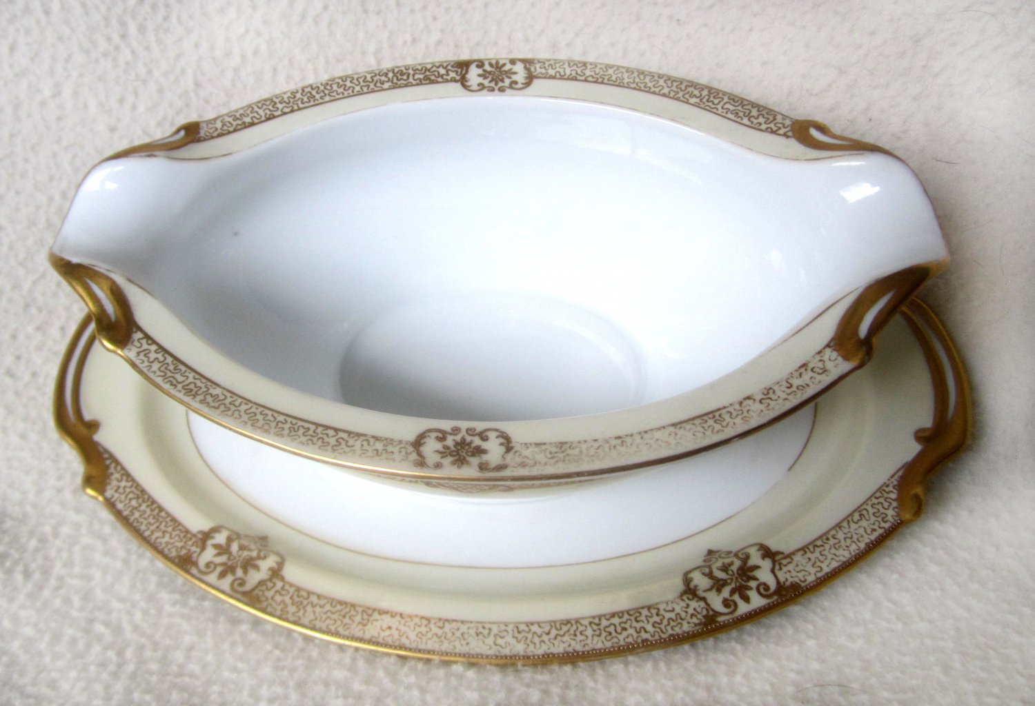 Noritake China Marcisite Gravy Boat 87196