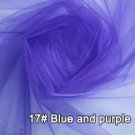 Sheer fabric by the yard. 24 colors to choose from! ali1085905373