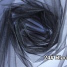 Sheer fabric by the yard. 24 colors to choose from! ali1085905373