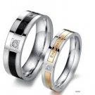 Natural Diamond rings. Set of 2.