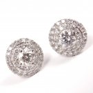 Tiffany & Co Soleste Platinum PT950 Diamond 0.60ct Stud Earrings w/box