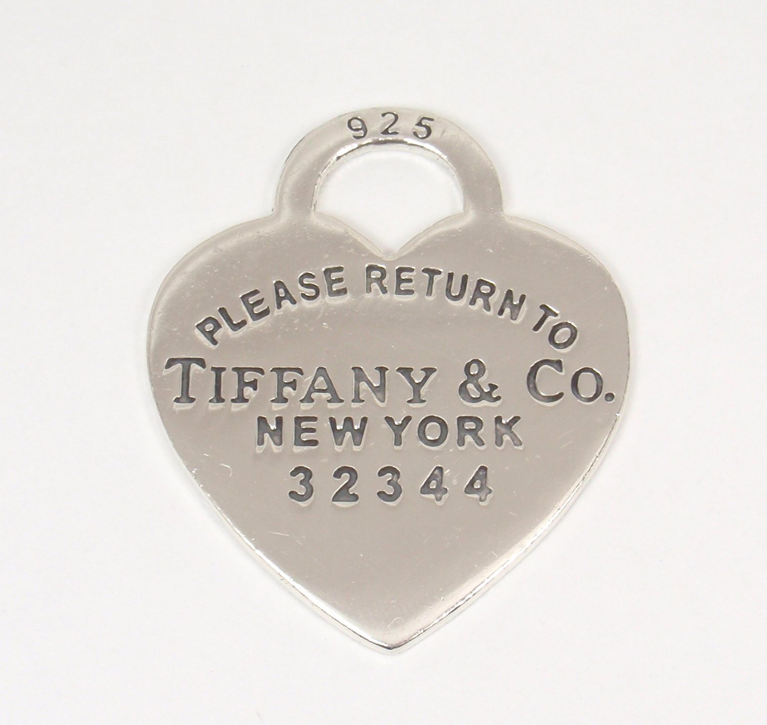 RARE Vintage Return To Tiffany & Co Sterling Silver X-Large 36mm Heart ...