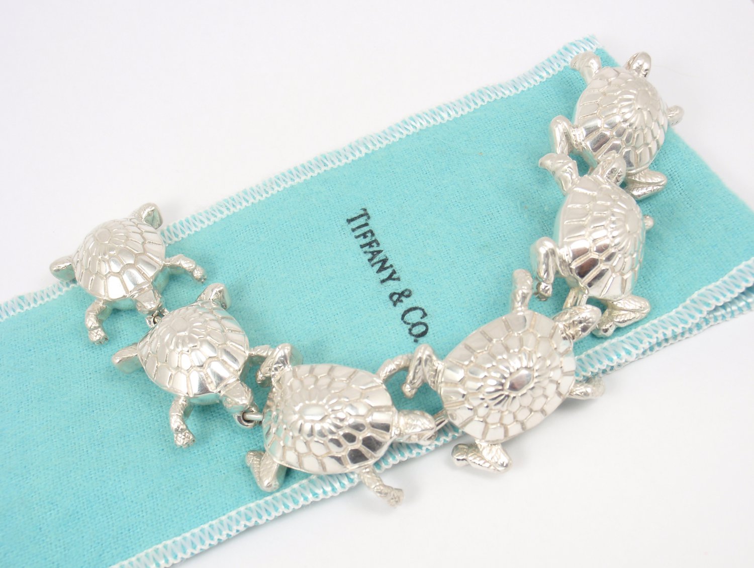 Tiffany sales turtle charm