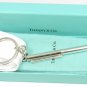 Rare Vintage Tiffany & Co 1837 Sterling Silver Pen Key Ring Key Chain Germany