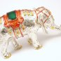 Rare Vintage Tiffany & Co Gene Moore Sterling Silver Enamel Circus Elephant