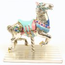 Rare Vintage Tiffany & Co Gene Moore Sterling Silver Enamel Circus Carousel Horse