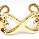 Rare Tiffany & Co Picasso 18K Gold Double Loving Heart Cuff Bracelet 90g
