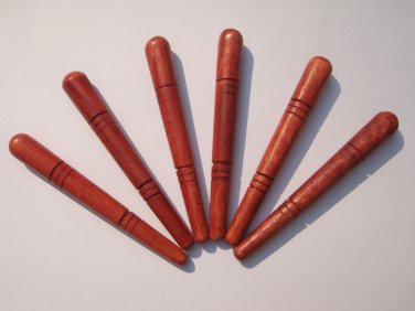 Lots 6 Reflexology Thai Foot Massage Wooden Stick (FREE SHIPPING)