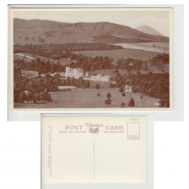 Perthshire Postcard Blair Castle Mauritron Item No. 54