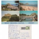 Jersey Postcard Mont Orgueil Castle Multiview Mauritron Item No. 66