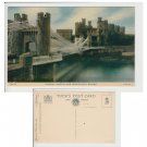 Conwy Postcard Conway Castle and Suspension Bridge Mauritron Item No. 74