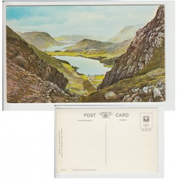 Cumbria Postcard Buttermere and Crummock Water. Mauritron #114