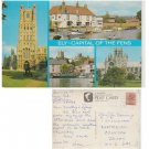 Cambridgeshire Postcard Ely Capital of the Fens Multiview. Mauritron #148