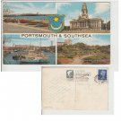 Hampshire   Postcard Portsmouth & Southsea Multiview. Mauritron #163