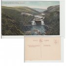 Northumberland Postcard Falls of the River Irthing, Gilsland. Mauritron #184