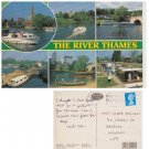 English Counties Postcard The River Thames Multiview. Mauritron #187