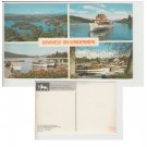 Cumbria Postcard Bowness on Windermere Multi View. Mauritron #205