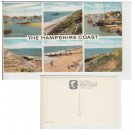 Hampshire   Postcard The Hampshire Coast Multiview. Mauritron #223