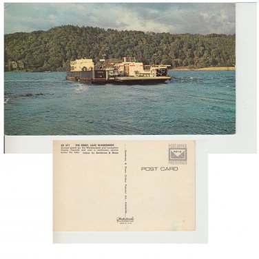 Cumbria Postcard The Ferry Lake Windermere. Mauritron #275