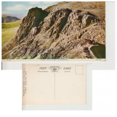 Cumbria Postcard Pikes Crag & Mickledore. Mauritron #282
