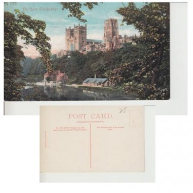 County Durham Postcard Durham Cathedral. Mauritron #287